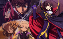 Free shipping CODE GEASS ZERO LELOUCH Japan Anime Poster printed silk wall decoration 12×18 24x36in(1450066494157)