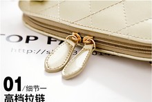 2015 New Mango bags handbags women famous brands hand bag plaid shell shape women messenger bags