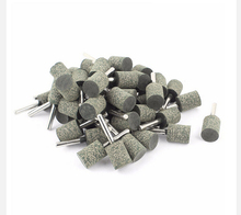 6 mm vástago 20 mm cilindro de rueda de goma cabeza abrasivos montado puntos 20 unids específicos del artículo