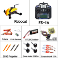 DIY Robocat Rc Quadcopter with camera FS I6 transmitter CC3D Flight Controller Simonk 12A Esc Emax