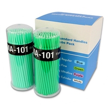 100pcs lot Durable Micro Disposable Eyelash Extension Individual Applicators Mascara Brush For Women Wholesale