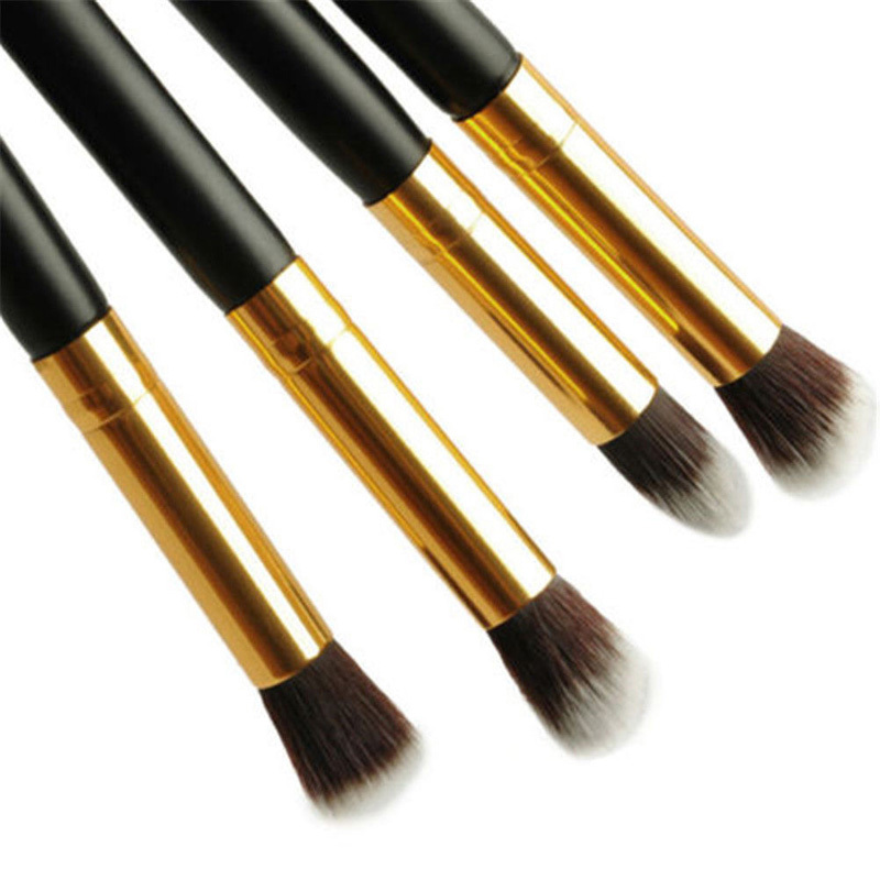 Ideal EA14 4pcs Pro Foundation Blush Blending Eyeshadow Makeup Brush Cosmetics Small