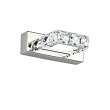 Modern bedroom foyer 16cm wall lamp 110V 220V 3W led crystal bathroom decoration sconce