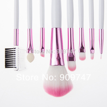 Hot Selling 8 pcs Professional Pink Women Makeup Brush Set Cosmetic Brushes for Face And Eye