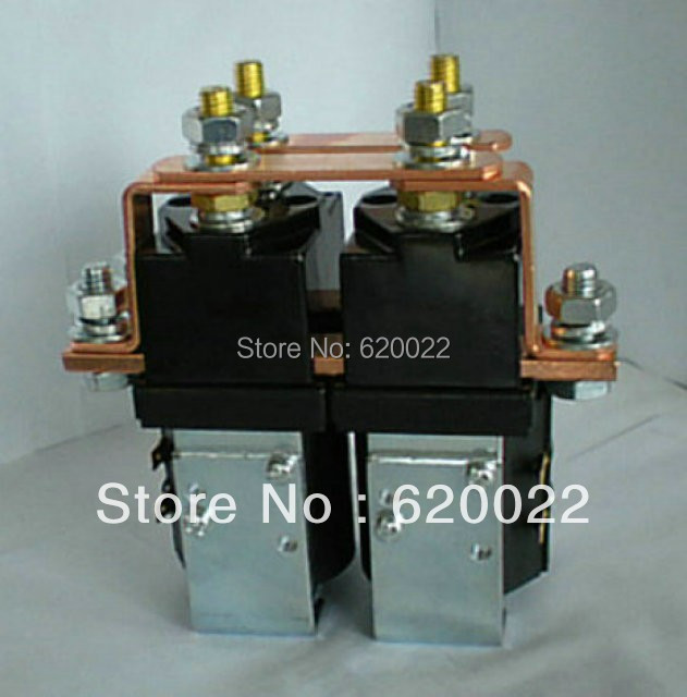 SW202 48V DC Solenoid Switch Contactor Forward/Reverse Changeover