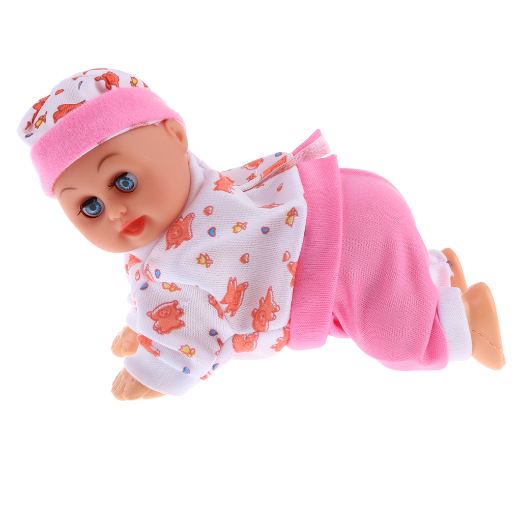 crawling baby doll toy