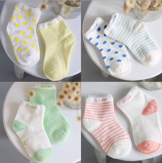 Free shipping 10 pieces lot 5pair 100 cotton Baby socks newborn floor socks baby cotton socks