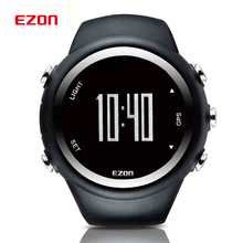 Nuevo diseño EZON GPS Digital relojes hombres deportes reloj en marcha de velocidad distancia calorías impermeable / T031