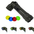Military Tactical Flashlight Focus Portable Led Torch Flash light Lamp Self Defense Police Lampe Torche Searchlight