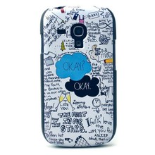 Top Quality Ultrathin Lovely Cartoon Animal Pattern Print PC Cellphone Case For Sumsung Galaxy S3 Mini