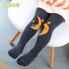 Girls Stocking Cute Moon Cotton Children’s Boys Tights Pantyhose Kids Girls Tights Toddler Baby Infant Clothing For 0-3Year