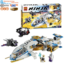 Bela 10223 ninjacopter zane pixal jet da combattimento aliante guerriero drone fichi omini building blocks toy brinquedos legeod