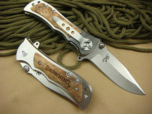 NEW Browning 339 Root Wood Folding Pocket Knife Camping Knife BR339W