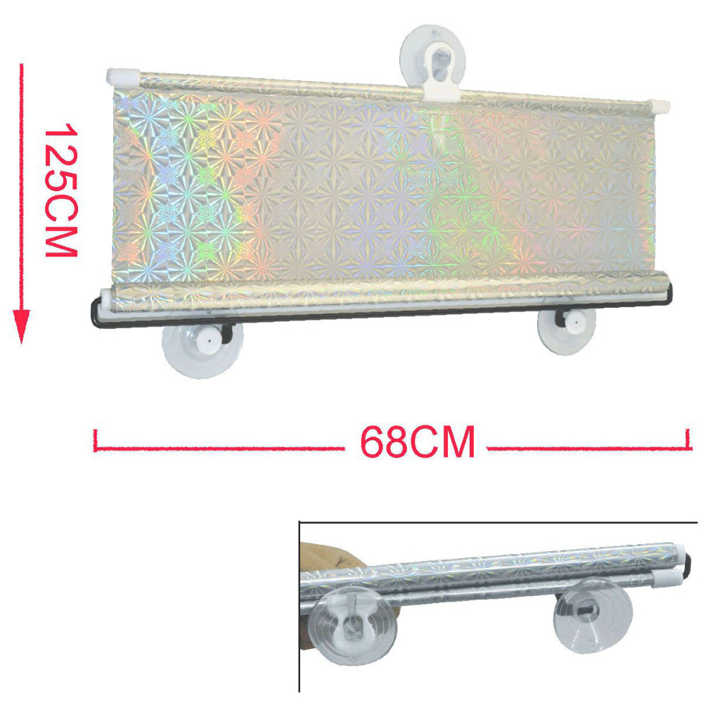 car sun protector shade roller front