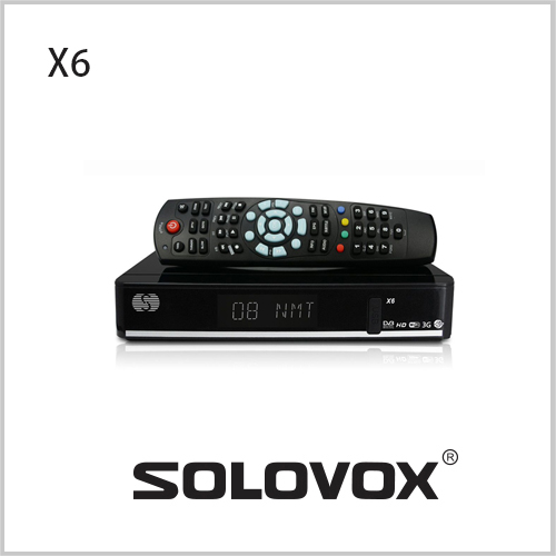New Arrival 1PC Genuine S-X6 Satellite Receiver/ TV Box Support 2 USB IPTV Card Sharing 3G modem Free Shipping