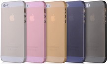 0 29mm Ultra thin matte Case cover skin for iPhone 5 5S Translucent slim Soft plastic