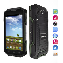 Original Huadoo V4 MTK6582 Quad Core IP68 rugged Android 4.4 Waterproof Cell Phone 5.0″ OGS Screen Gorilla Glass 3G GPS NFC