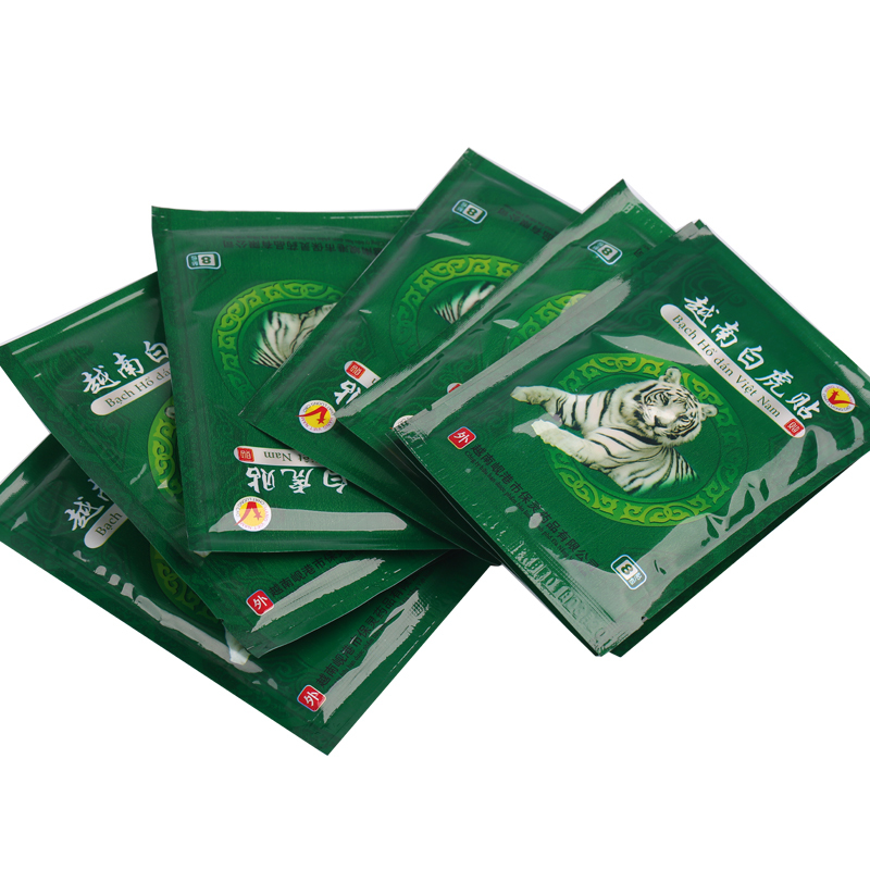 40 Piece/lot Vietnam White Tiger Meridians paste Rheumatoid arthritis Lumbar spondylosis Cervical spondylosis tiger balm plaster