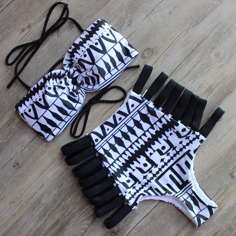 Woman Swimsuit 2016 New Bikini Set Sexy Bathing Swim Suit Push Up Swimwear Top Highwaist Plus Size Bikinis Maillot De Bain E636