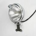 5 5 Chrome Motorcycle Headlight Fog Passing Lamp High Low Beam Motor Bike Chopper Bobber For