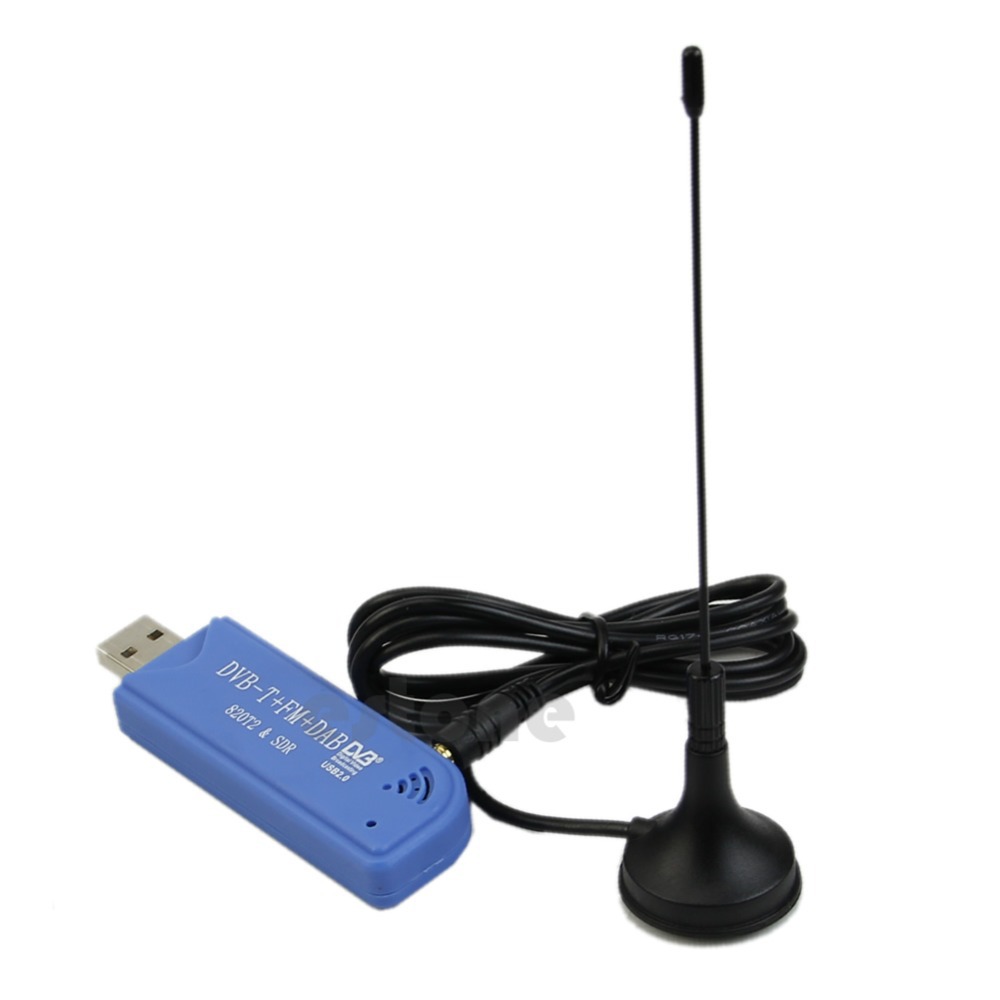    USB 2.0  DVB-T SDR + DAB + FM hdtv-  RTL2832U + R820T2 SCA