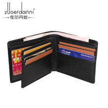 43 ZEDN Men s Driver s License Wallets Short Designer Genuine Leather Soft Purses Multi Card