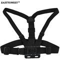 Go Pro Accessories Adjustable Elastic Chest Strap Mount For GoPro Hero 4 3 Xiaomi Yi SJCAM