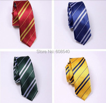 Vintage Silk Harry Potter Slytherin Neck Tie Costume NEW Cosplay Gift