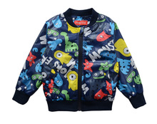 2015 spring casual jackets for boys jackets and coats fashion cartoon jackets for children jacket kid