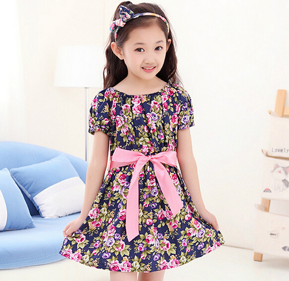 vestidos para niña de 5 años verano