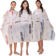 Adult Salon Hair Cut Hairdressing Barbers Hairstylist Nylon Cape Gown Waterproof Barber Wai Cloth BBV6005