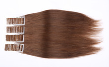 Cheap tape in human hair extension 20pcs lot 40pcs lot double drawn brazilian virgin hair free shipping tape hair extension