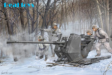 Modelo trompetista 02310 1/35 German 3.7 cm FLAK jacket 37 kit modelo de plástico