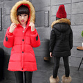 Thumbaby Children s Winter Jackets Down Coat Baby Girls Clothing Fashion Jackets Girls Long style Outerwear