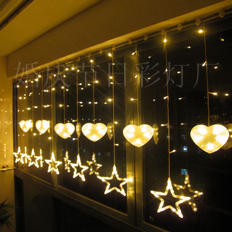 Aliexpress.com : Buy LED string lights wedding supplies wholesale wedding room layout window ...