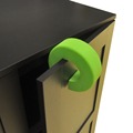 Green 5 cm Thick Sturdy Baby Fingers Safe Door Stoppers For Baby Children protection edge control