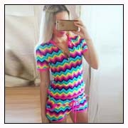 2015-new-style-fashion-women-sets-fashion-v-neck-short-sleeve-tops-colorful-striped-summer-sets.jpg_350x350