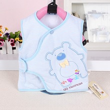 Baby vest Infant cotton vest baby 100% cotton clip cotton vest cotton south pole baby small vest free shipping