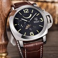 2017 BENYAR Brand Dive Mechanical Watches Men Sport Military Genuine Leather Automatic Watch Relogio Masculino