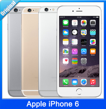 100% Original Apple iPhone 6 IOS 8 Dual Core 1.4GHz 1G+16G Storage 4.7″ inch 8.0 MP Camera LTE Unlocked Cell Phone Free Shipping