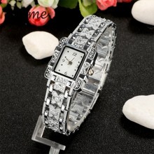2015 women rhinestone watches fashion quartz watch+women dress watch luxury brand Bracelet designer watches relogio feminino 58#
