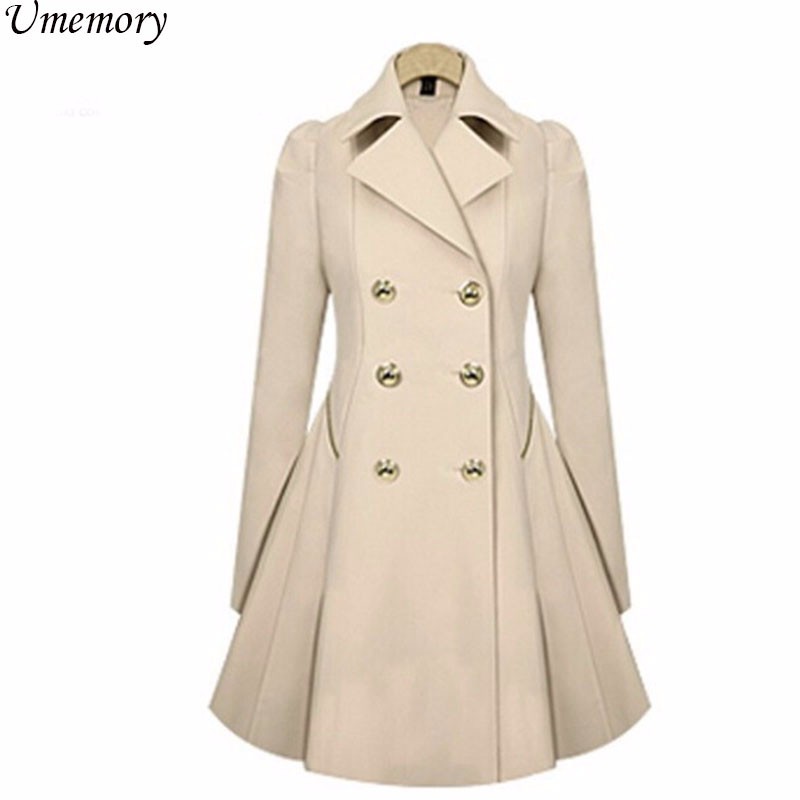 2015 Women Autumn Winter Woolen Long Sleeve Overcoat Designer Slim Fit Coat Zanzea Femininas Clothes S-XXL (8)