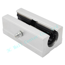 4pcs 3d printerSBR12LUU 12mm Long Linear Ball Bearing Block Support CNC Router SBR Shaft Rail Support Linear Components Bearing