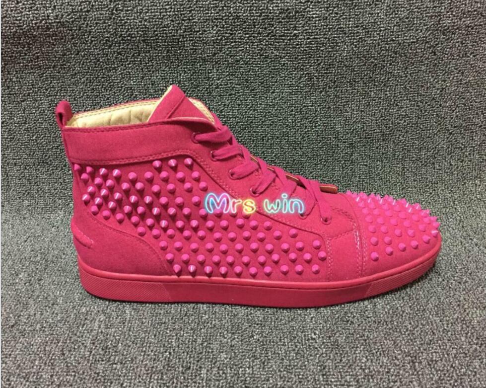 red bottom shoes brand name