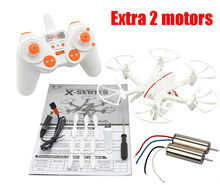 Free Shipping! MJX X800 6-axis Gyro Quadcopter Drone RC 3D Roll W/C4005 WiFi FPV Cam + 2 Motors