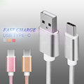 USB Type c data charger cable for huawei xiaomi High Speed sync charging Nylon cables for