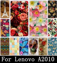 Printed Beautiful Rose Peony Flower Lenovo A2010 Case Cover Colored Painted Hard Plastic Shell Skin For Lenovo A2010 Phone Cases