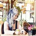 2016 New Fashion Muslim Headscarf Women Casual Chiffon Haircord Black and White Scarf Headband all match