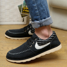 2015 autumn fashion men shoes casual breathable flats adult male loafers sneakers size 39 44 B6621