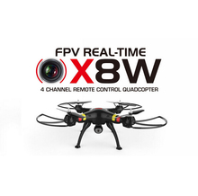 New Arrival SYMA X8W X8 WIFI FPV Quadcopter 4CH 6 Axis GYRO Professional Drone With Camera HD Real Time Transmission RC RTF TOYS